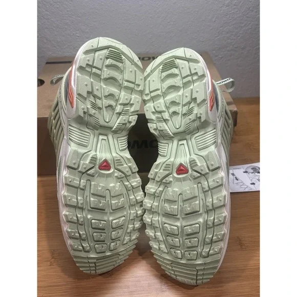 Unisex Salomon ACS Pro Olive Green Sneakers Men-6.  Women-7 - Picture 8 of 8